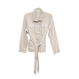 Van Heusen Lightweight Long Sleeves Women's Jacket Sz M Beige